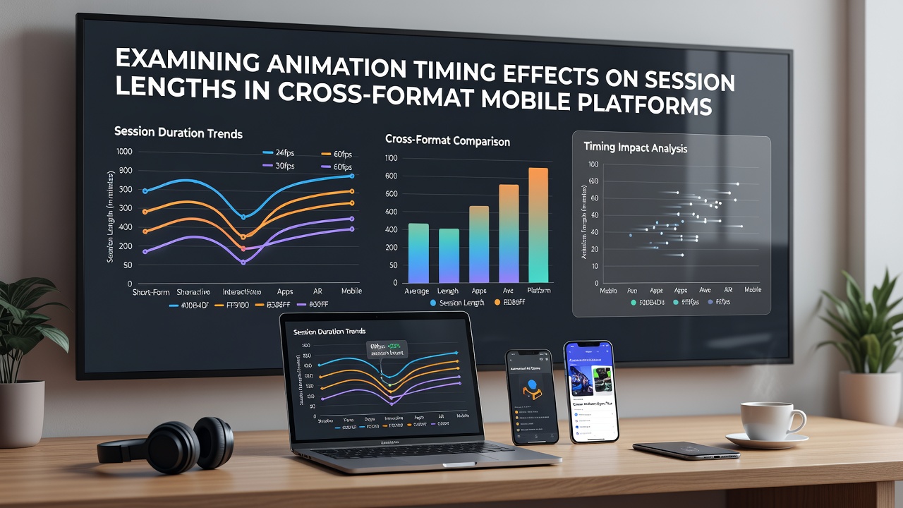 Vergleich von Animations-Timings über verschiedene mobile Plattformen hinweg